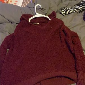 Selling Maroon Knitted Top
